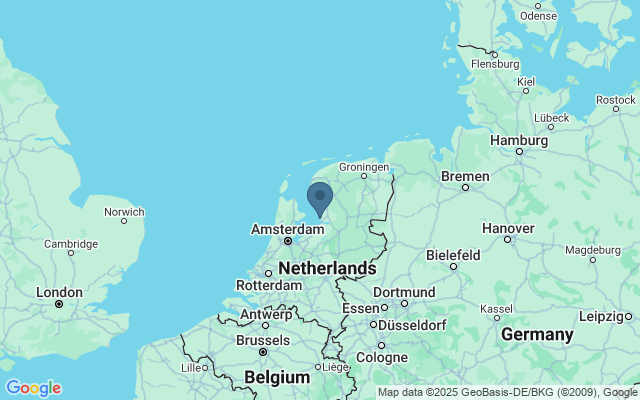 Kaart met locatie Urker Vuurtoren